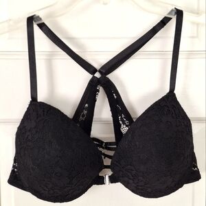 XOXO lace front close bra